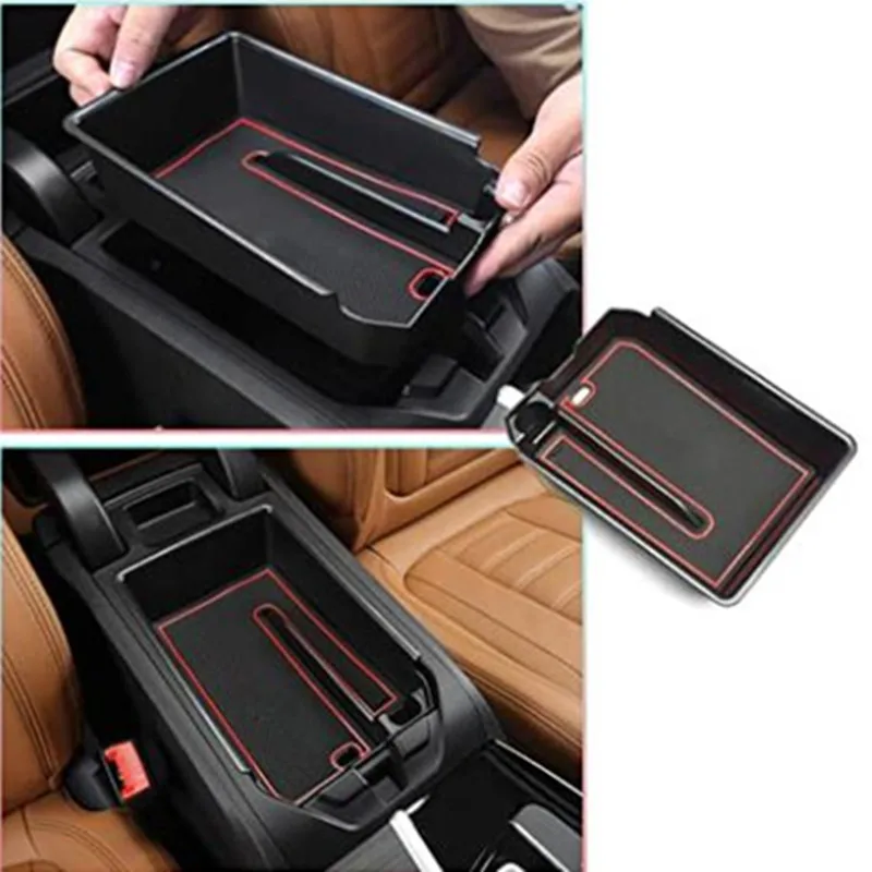 ABS подлокотник вставка вторичная коробка для хранения центральная консоль