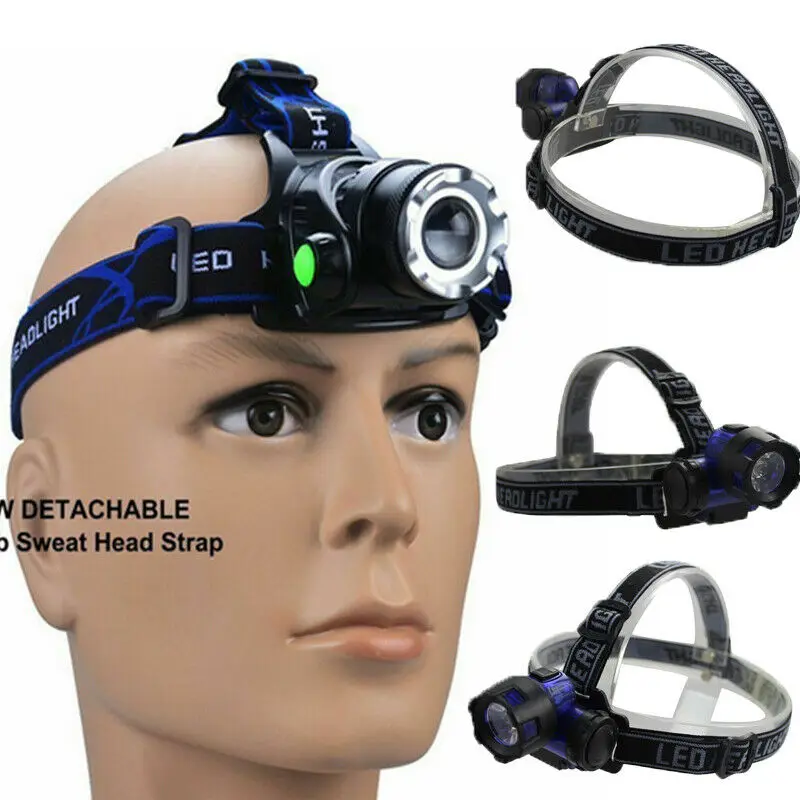 Предел 100 Перезаряжаемые светодиодный налобный фонарь на открытом воздухе Mining