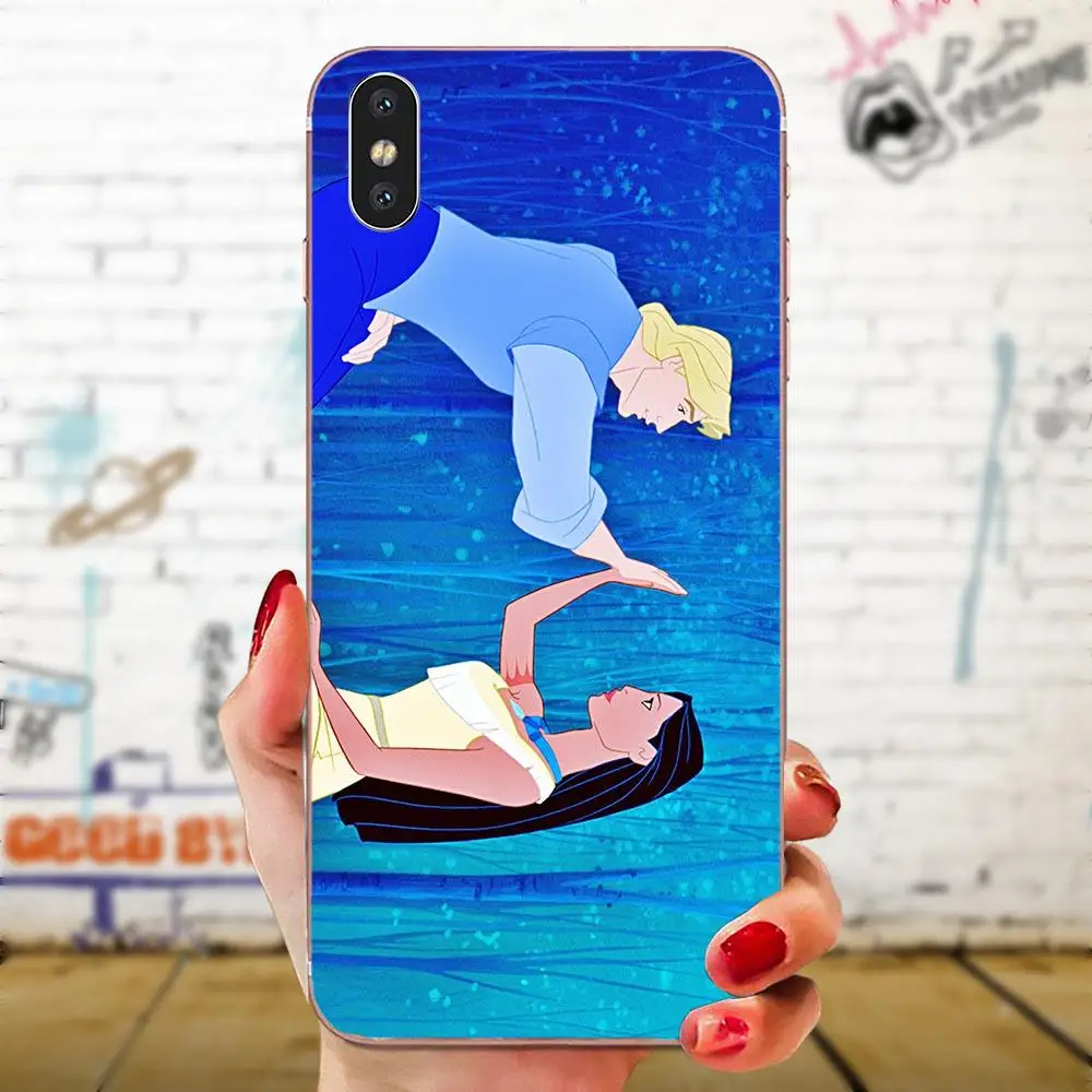 Покахонтас дизайн для Galaxy J1 J2 J3 J330 J4 J5 J6 J7 J730 J8 2015 2016 2017 2018 mini Pro Чехол из мягкого ТПУ