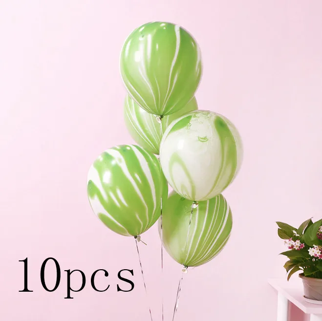 agate green 1 Набор воздушные шарики из латекса с животными Тигр Зебра собака для вечеринки в стиле сафари джунгли вечерние шары День рождения Декор Детские шары ко дню рождения - Цвет: agate green