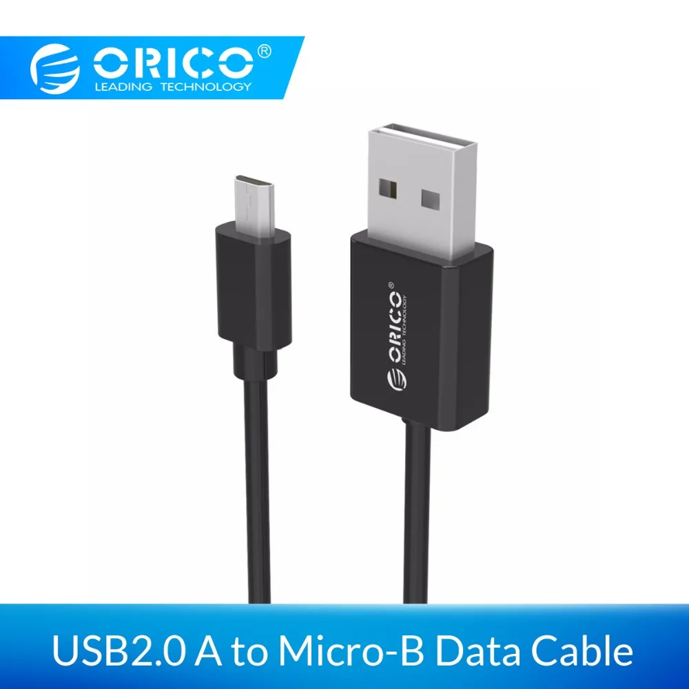 ORICO USB кабель 0,5 м/0,8 м/1 м USB2.0 A к Micro-B кабель для передачи данных для samsung Xiaomi LG Tablet Android USB ЗУ для мобильного телефона