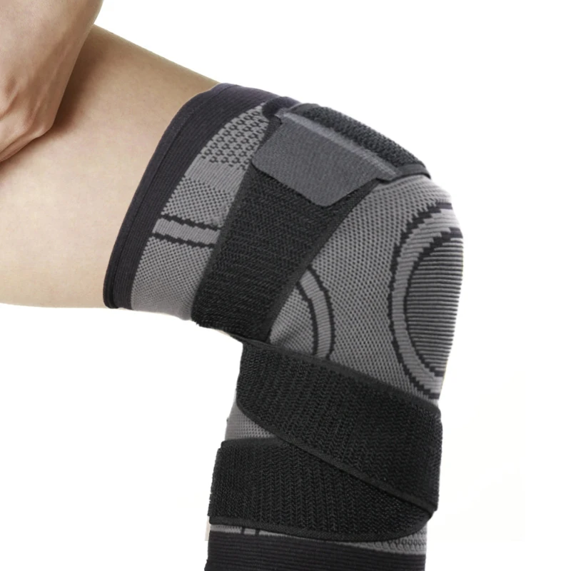 

1PC Knee Support Protector Meniscus Protection Pressure Pad Elastic Perspiration Belt Running Riding Basketball Bre