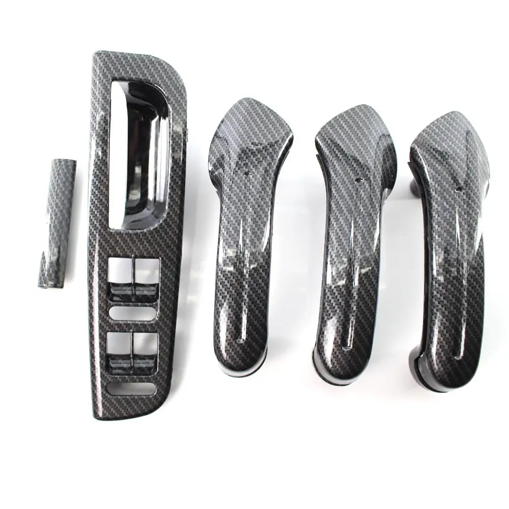 WISENGEAR панель переключателя для двери и ручки из углеродного волокна VW Jetta Golf MK4
