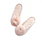 Новинка, Стильные домашние тапочки для взрослых, Красногорозовогосерого цвета, мягкие зимние домашние тапочки для влюбленных