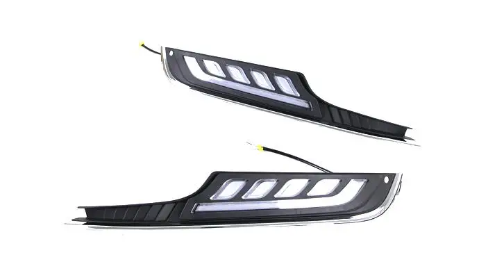 СВЕТОДИОДНЫЙ DRL Дневной светильник автомобильные аксессуары ABS 12В