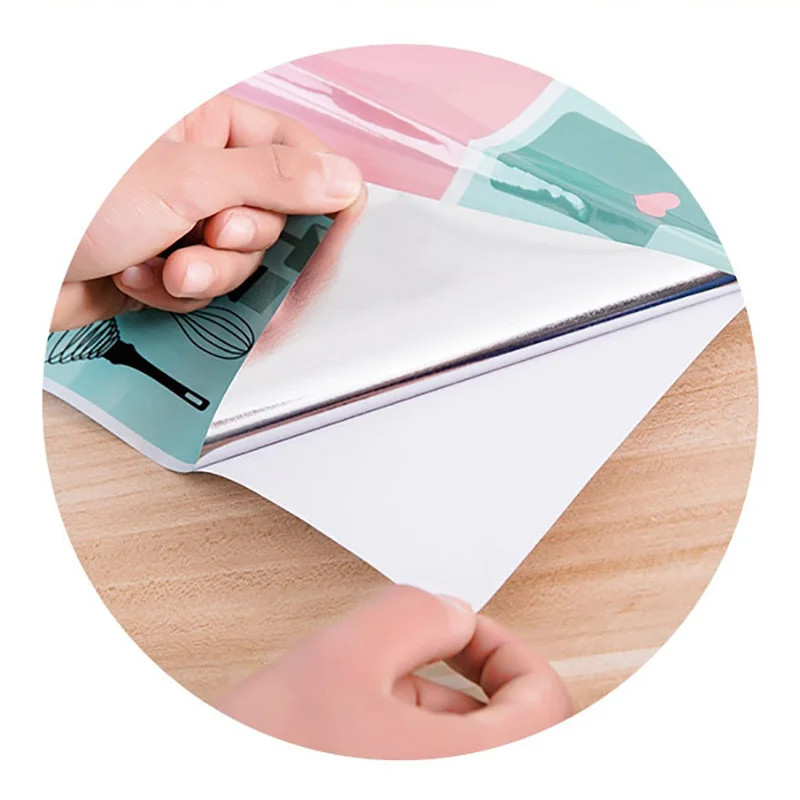 Алюминиевая фольга для кухни стикер шкафа водонепроницаемые самоклеящиеся обои