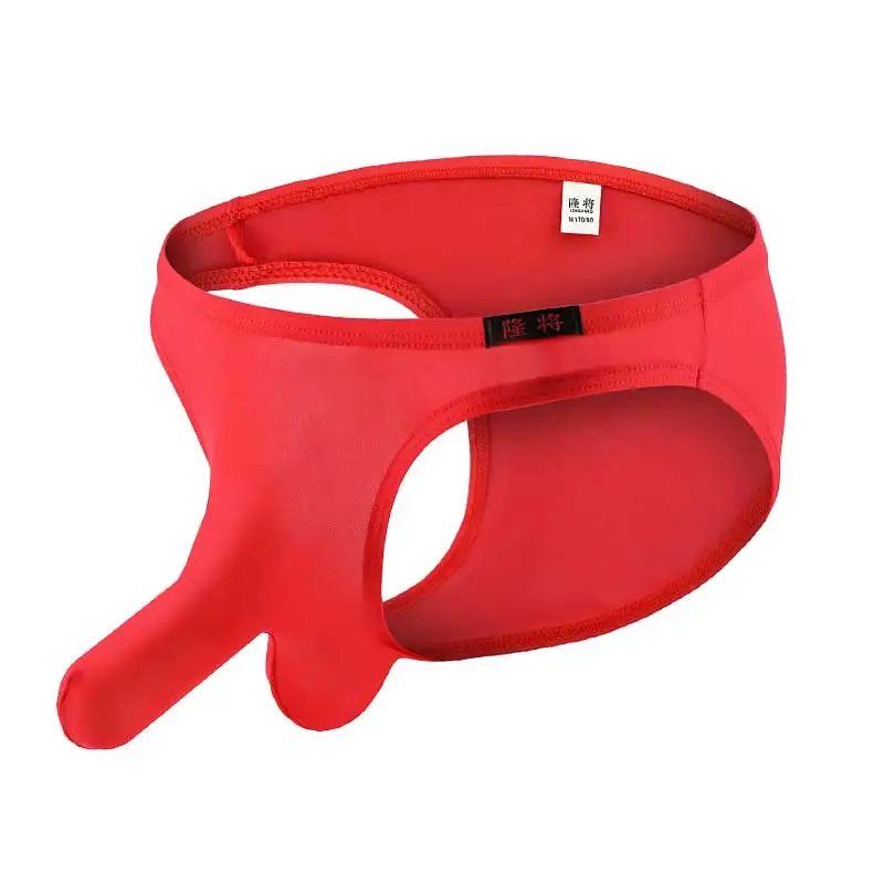 Супер сексуальное мужское нижнее белье из ледяного шелка мужские крутые