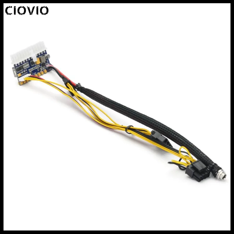 CIOVIO DC ATX Peak PSU 19V 200W Pico Switch Mining 24pin MINI ITX to PC Power Supply For Computer | Обустройство дома