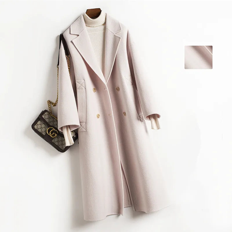 CBF ручная работа 2019 новый дизайн женское Шерстяное Пальто Высокого Качества