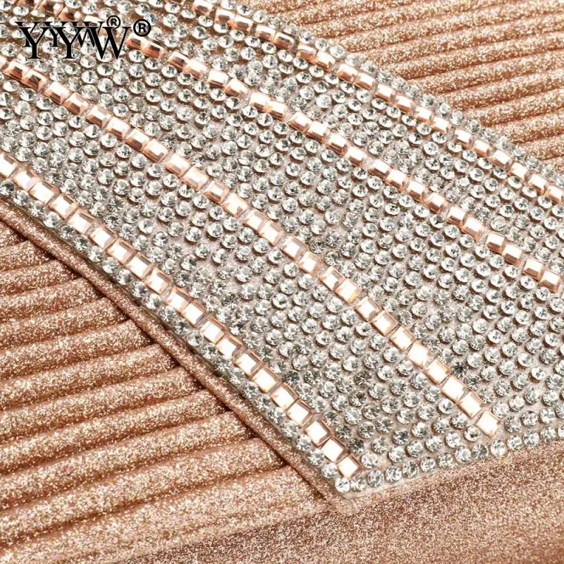 

Fashion Sequined Envelope Clutch Women'S Evening Bags Bling Day Clutches Champagne Wedding Purse Female Handbag 2021 Banquet Bag