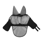 Противомоскитная маска для лошади дышащая и удобная конная маска со съемной сеткой