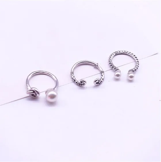 36 шт./коркор. винтажные серебряные кольца креативные в китайском стиле ручной