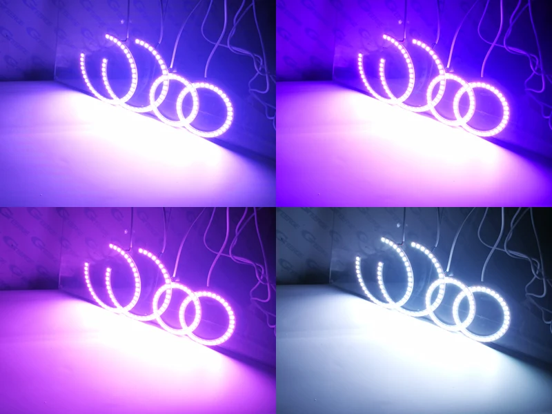 RF Дистанционное Bluetooth приложение многоцветный RGB комплект светодиодов глаза