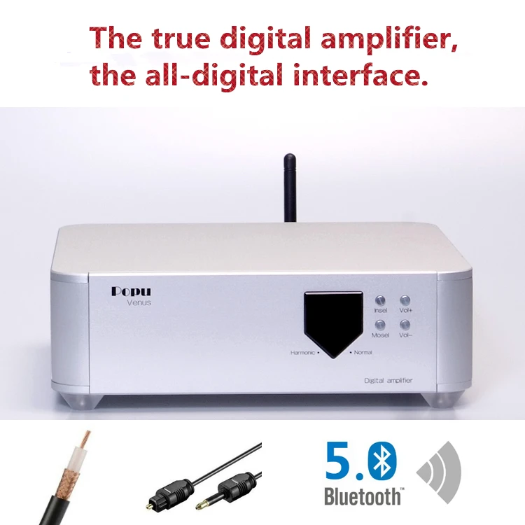 POPU VENUS чистый цифровой усилитель мощности Hifi Bluetooth 5 0 DAC/использовать MOSFET * 8