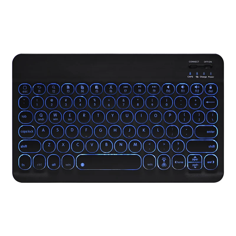 

10inch Mini Wireless Keyboard For Phone Tablet Laptop PC Bluetooth-compatible Keyboard with RGB Backlit