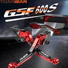 Рычаги тормозной муфты для SUZUKI GSF600S BANDIT 2015 2014 2013 2012 2011 2010 2009 2008 2007 GSF600 S, Регулируемый рычаг