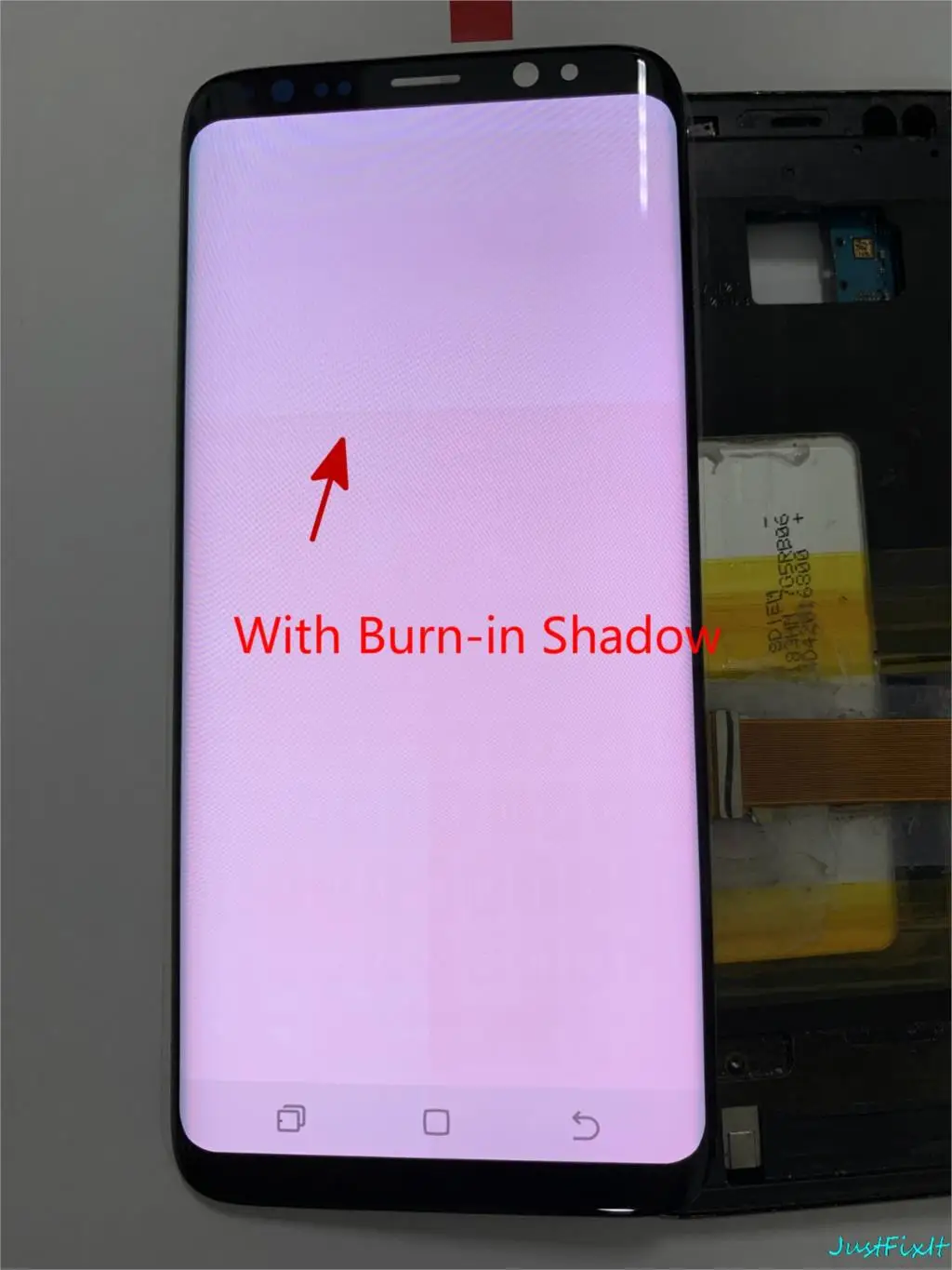 Супер Amoled сгорающий экран для Samsung Galaxy Note 8 N9500 N950FD N950U Note8 ЖК дисплей сенсорный