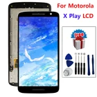Для Motorola MOTO X play x3 xt1561 XT1562 XT1563 ЖК-дигитайзер в сборе с рамкой Бесплатный ЖК-дисплей