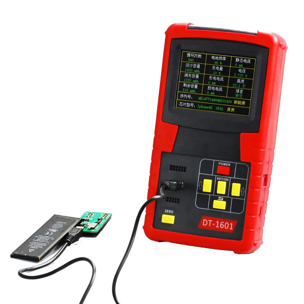 2019 new products shenzhen wholesale portable intelligent mobile phone battery capacity tester for iphone free global shipping