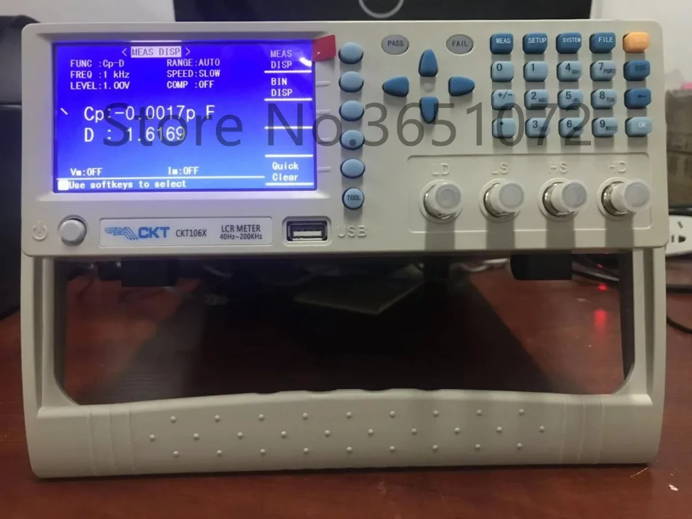 CKT106X дешевая цена RLC измеритель ESR Цифровой LCR измеритель емкости Измеритель индуктивности