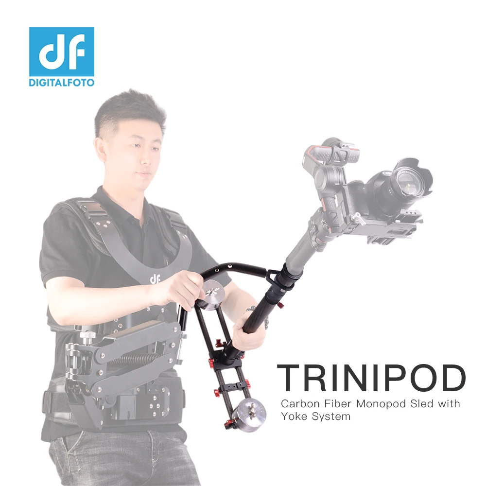 DIGITALFOTO THANOS PRO-TRINIPOD gimbal жилет steadycam монопод с балансом веса совместимый пружинным
