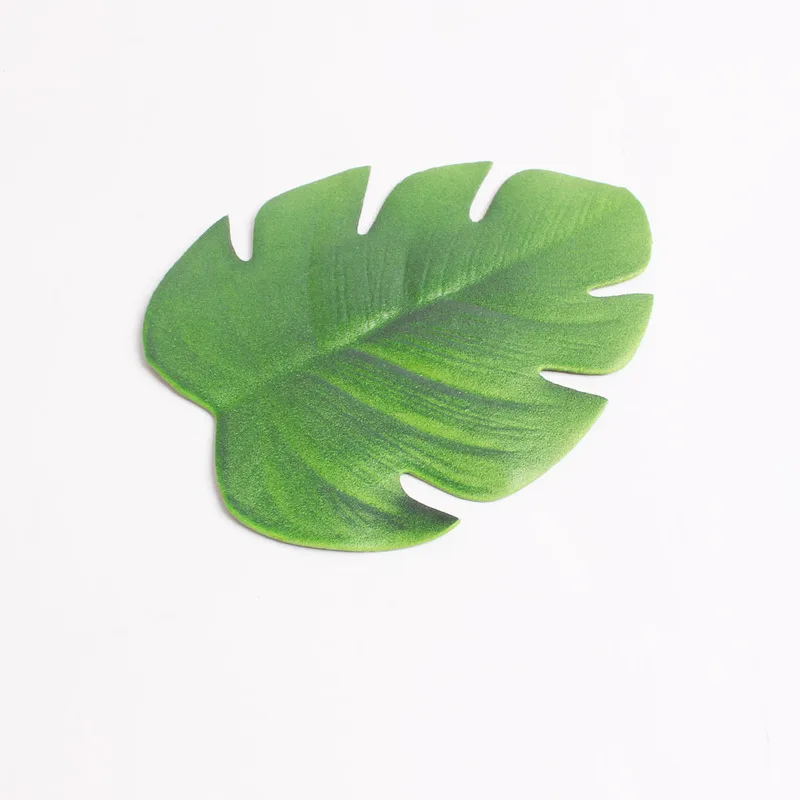 

Palm Leaf Coral Branch Simulation Plant Placemat for Dining Table Coaster EVA Cup Coffee Table Mats Kitchen Christmas Home Decor