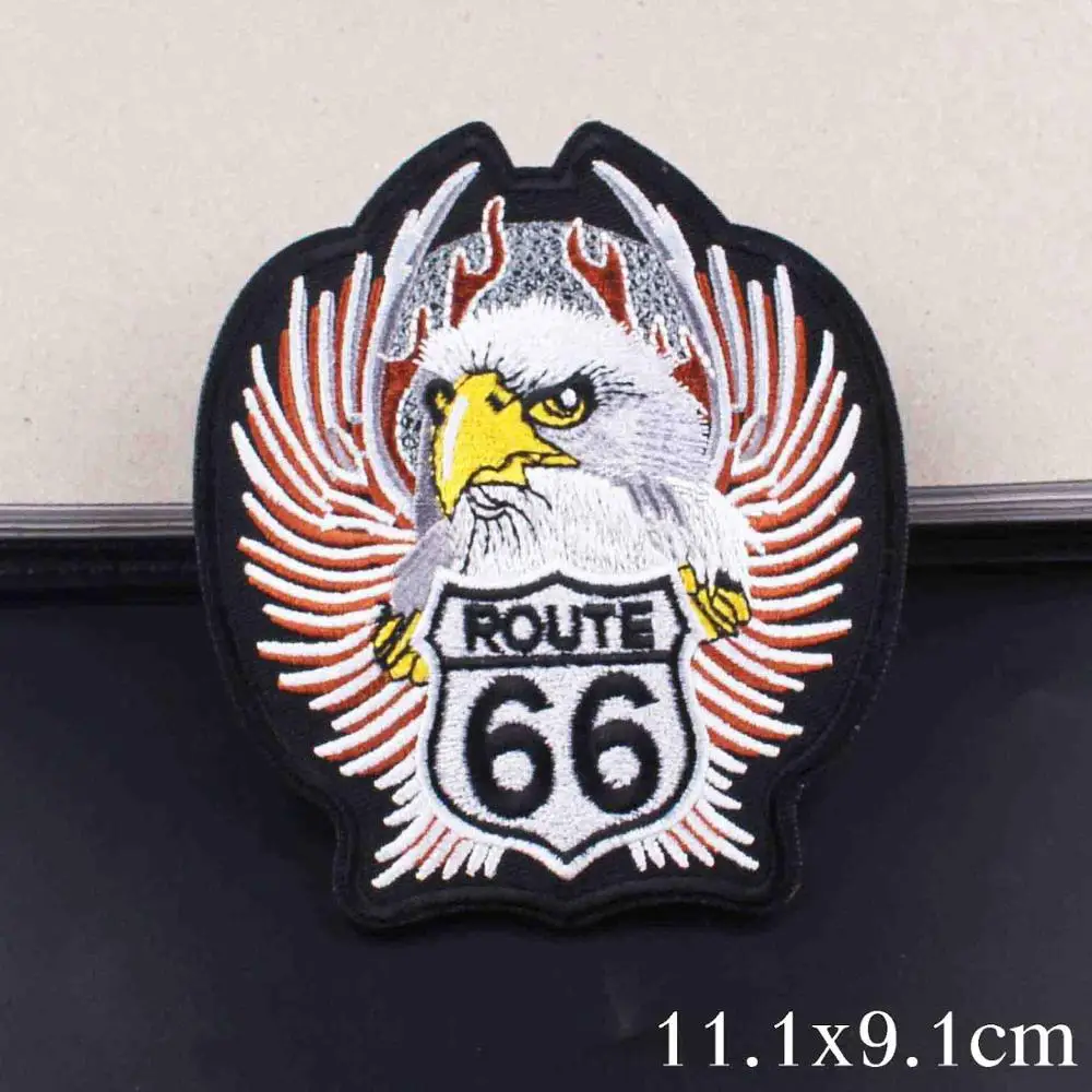 Патчи Prajna в виде парка динозавров вышитые утюгом патчи стиле хиппи с орлом