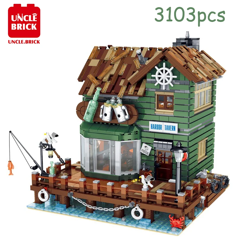 3103 шт. Детский конструктор Moc Рыбалка|Блочные конструкторы| |