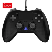 ipega ps4 controller wired playstation 4 game console gamepad touchpad usb led joystick for playstation3 smartphones mando ps3