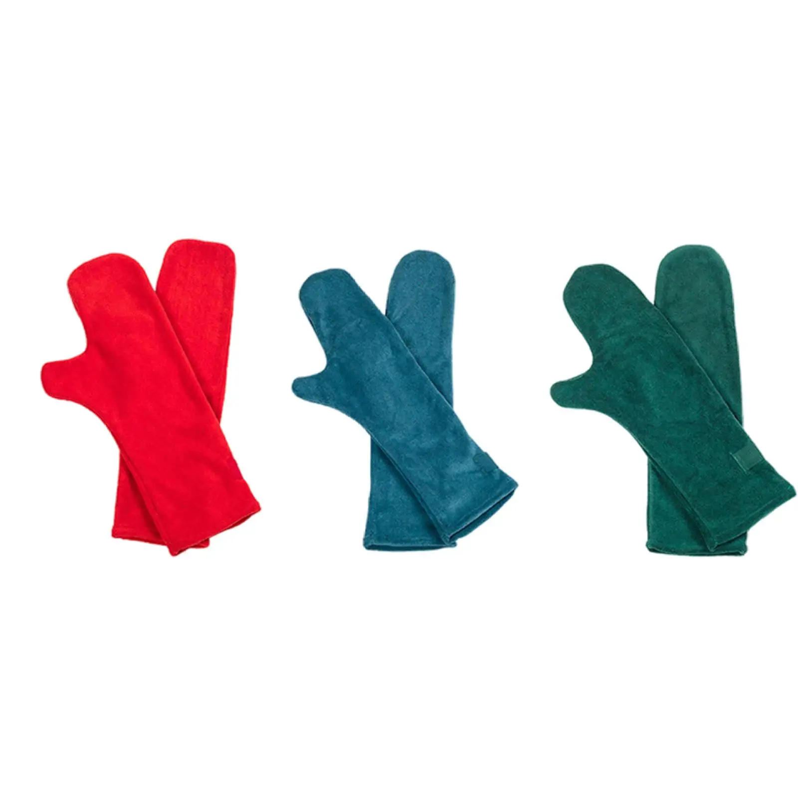 

2Pcs Pet Drying Mitt Super Absorbent Quick Dry Microfiber Material Reusable Convenient Soft for Drying Dog Bath Rain Beach Dog