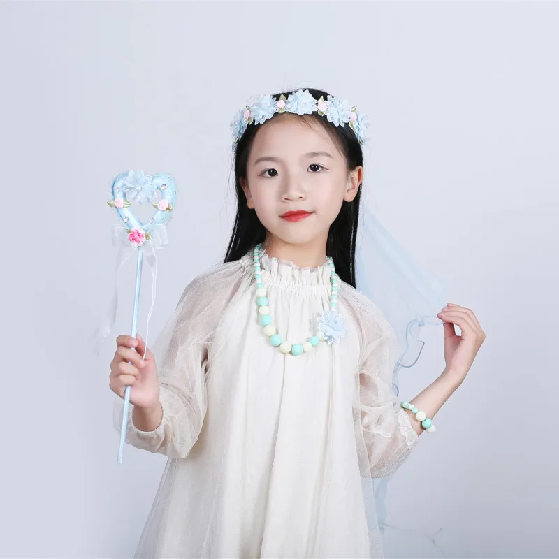 2019 сказочная лента для волос принцессы девочек гирлянда волшебная палочка