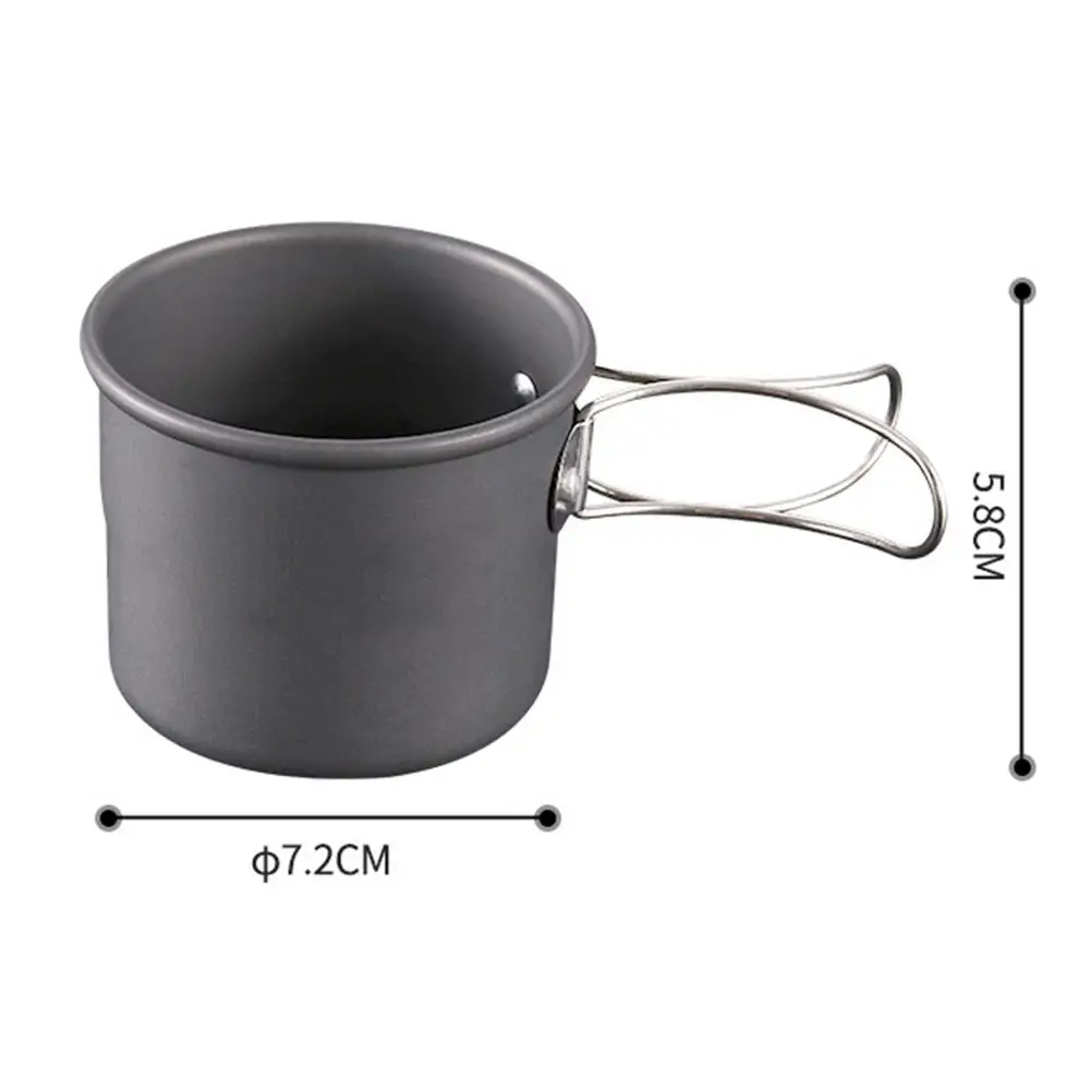 150 мл мини-кружка для кемпинга кружка портативная кофейная чашка Складная ручка