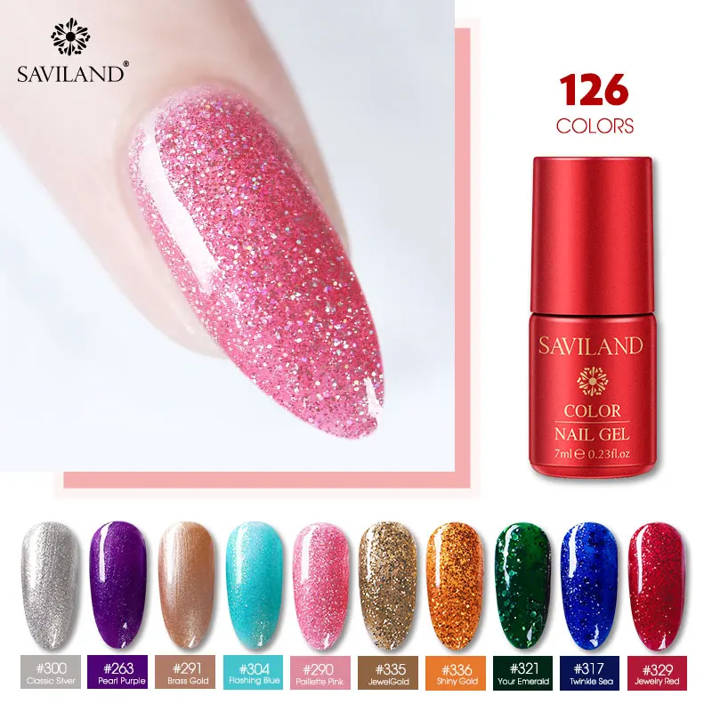 SAVILAND 7 мл Лак для ногтей Полупостоянный праймер верхнее покрытие УФ отмачиваемый