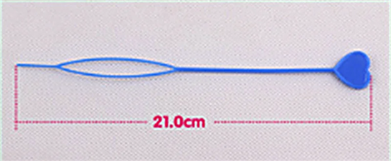 Пластиковые инструменты для укладки хвостиков 2 шт. в комплекте виде конского