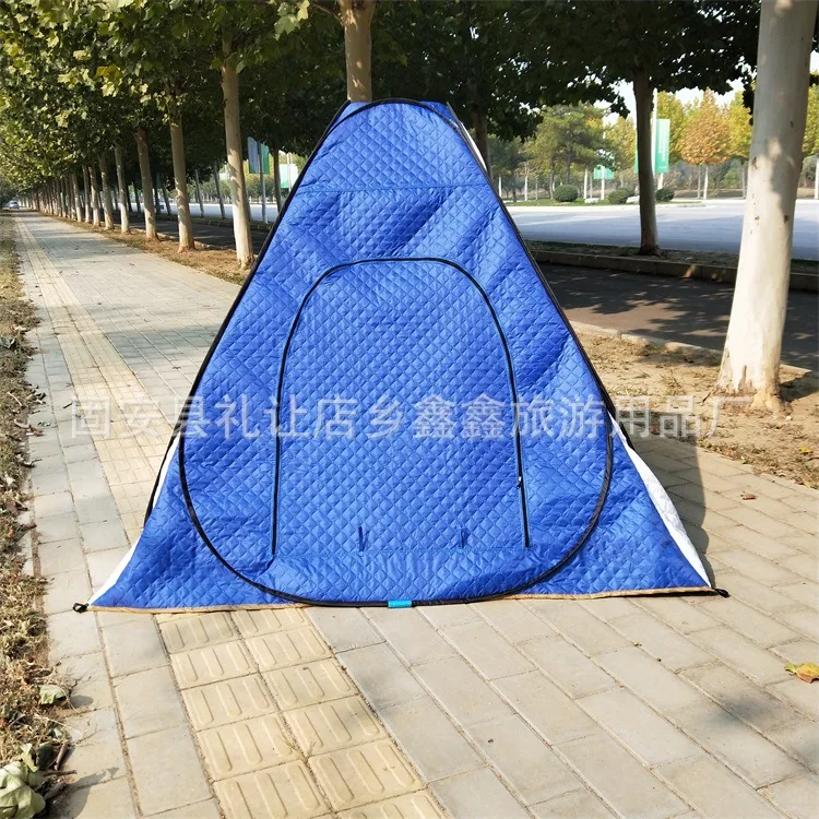 Уличные походные зимние хлопковые палатки для подледной рыбалки толстые