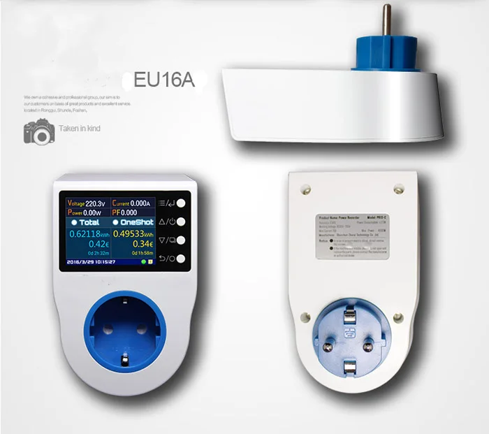 Новая Домашняя измерительная розетка/домашний счетчик энергии/регистратор