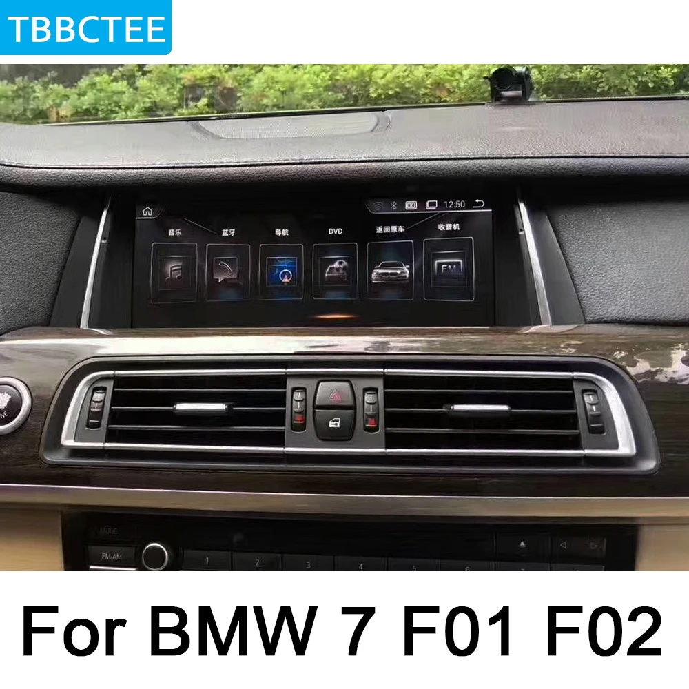 For BMW 7 Series F01 F02 2013~2015 NBT Multimedia Player 10.25&quot HD ISP Screen Stereo Android Car GPS Navi Map Original Style |