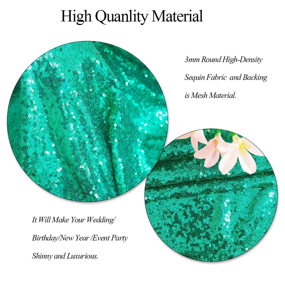

Sequin-Curtains-2-Panels-Green Fabric Backdrop Curtain Shimmer Sequin Backdrop Background for Photo Graduation-C0812
