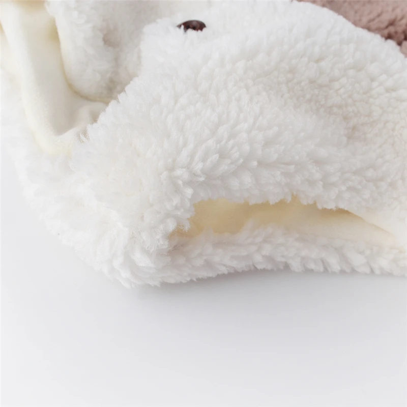 Зимний кашемировый жилет для маленьких девочек из ягненка флисовый Детская