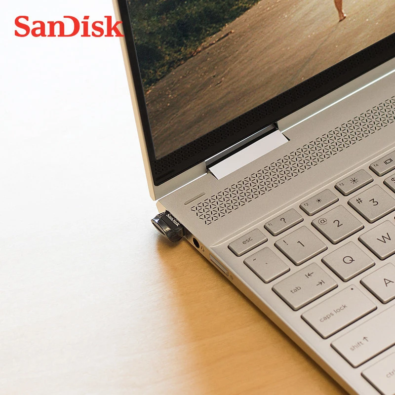 Двойной Флеш накопитель SanDisk CZ430 USB флэш память Drive128Gb 64 Гб Скорость считывания: до