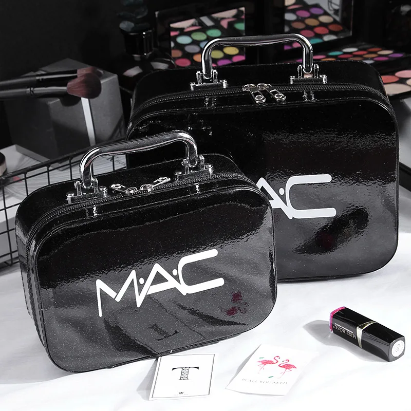 

New brand Large-capacity Cosmetic Bag PU Leather Portable New Case Travel Storage Bag Women Beauty Makeup Bags