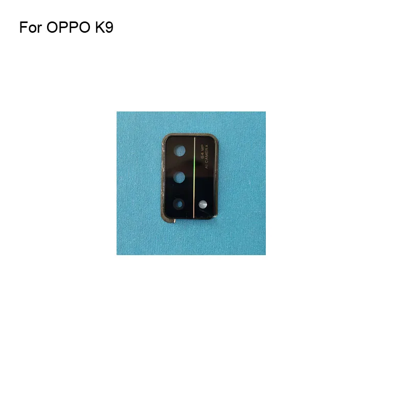 

Стеклянный объектив для задней камеры OPPO K9 + Крышка для камеры, круглые корпусные детали для OPPO K 9 OPPOK9