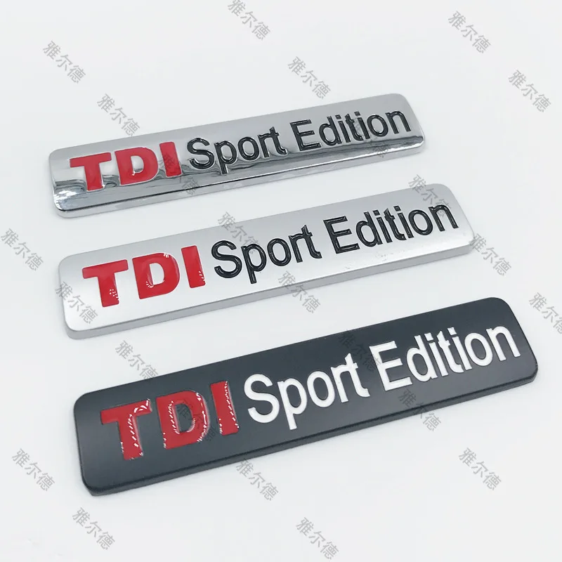 Металлическая Эмблема TDI SPORT EDITION для стайлинга автомобилей Volkswagen Golf POLO SANTANA t0кор
