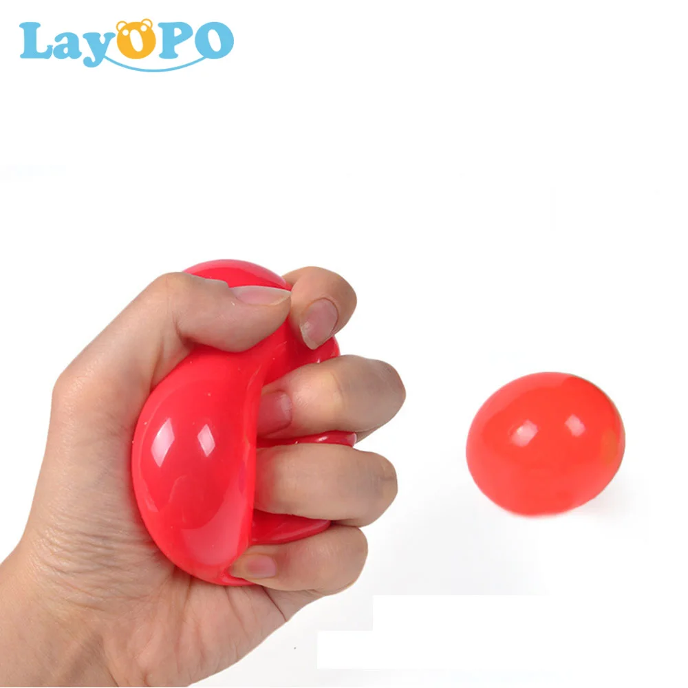 

Мягкий силиконовый мяч для снятия стресса, медленно восстанавливающие форму игрушки-антистресс, сжимаемые игрушки для детей, медленно восс...
