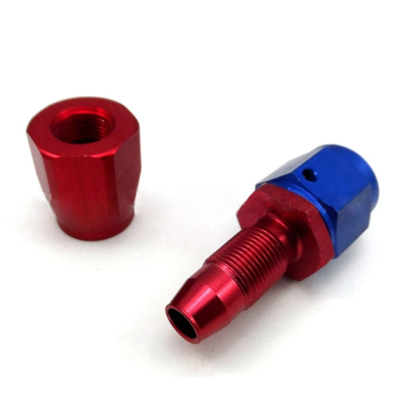 Wholesale AN6 AN8 AN10 AN12 Fitting Aluminum Fittings 0 Degree Oil/Fuel/Swivel hose fittings Swivel Hose End | Автомобили и