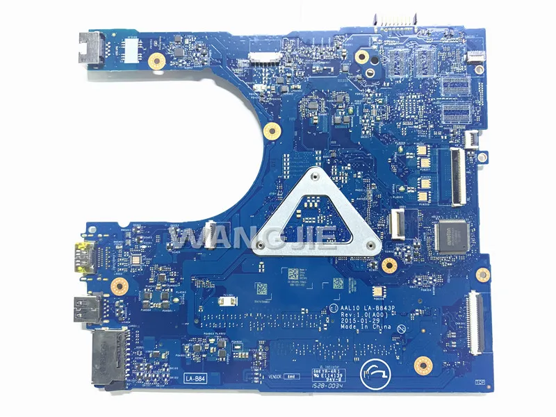 CN 0RC3PN RC3PN материнская плата для ноутбука 10 LA B843P w/ i7 5500U Dell Inspiron 15 5558 14 5458 17