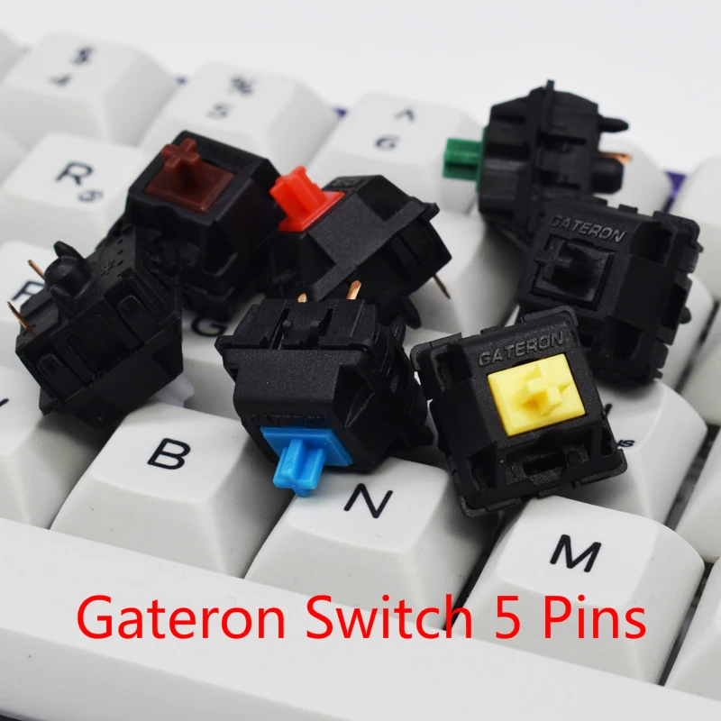 Оригинальный Gateron переключатель KS 3 Механическая ось для механической клавиатуры