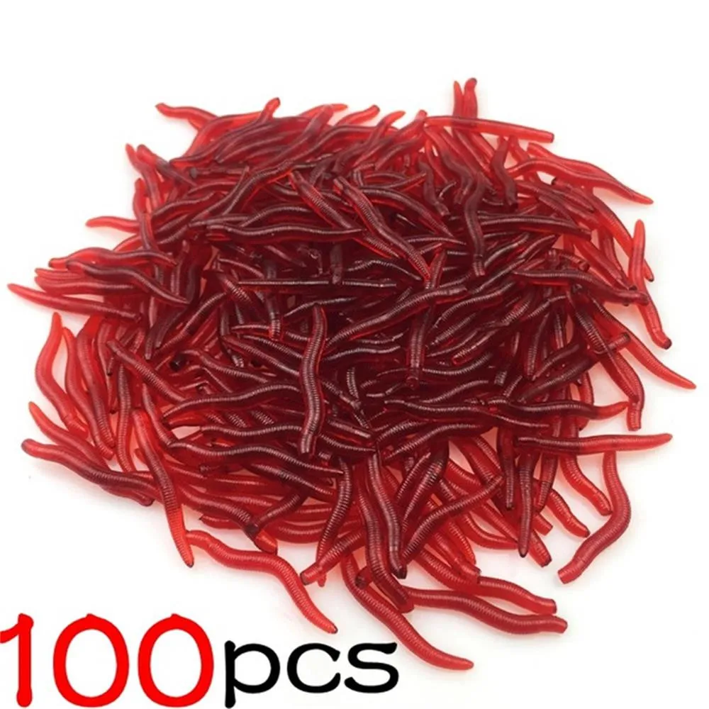 Рыболовные аксессуары 100 шт. Мягкая приманка для рыбалки живота нагрудная вилка