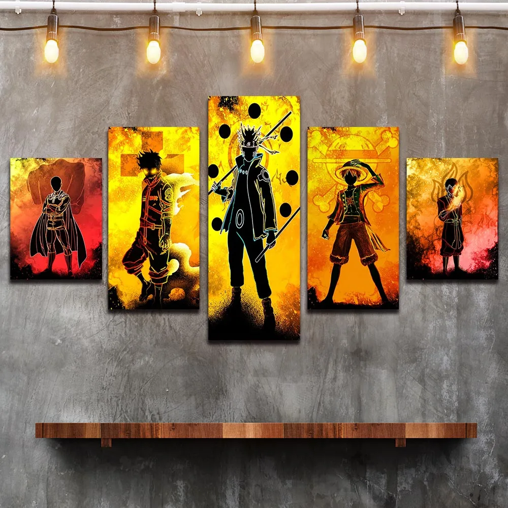 

Canvas Paintings on The Wall Art Soul of The Legend Fighter Posters and Prints Modern Pictures for Living Room No Frame