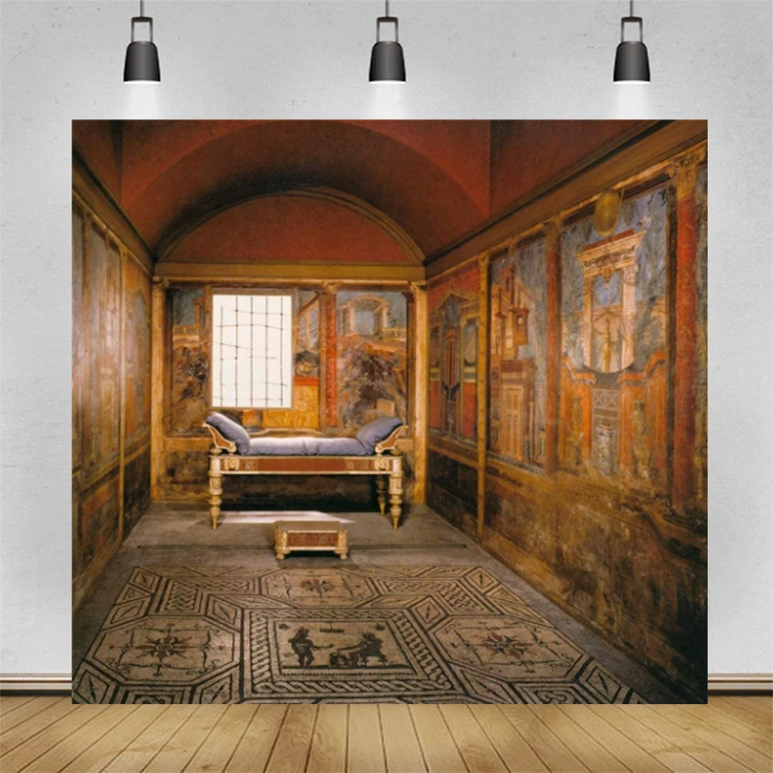 

Ancient Civilization Egypt Mural Photography Backdrop Inside Egyptian Tombs Background Historical Relic Pharaoh Photo Background